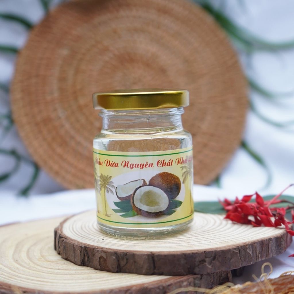 Dầu Dừa Nguyên Chất Handmade 100ml