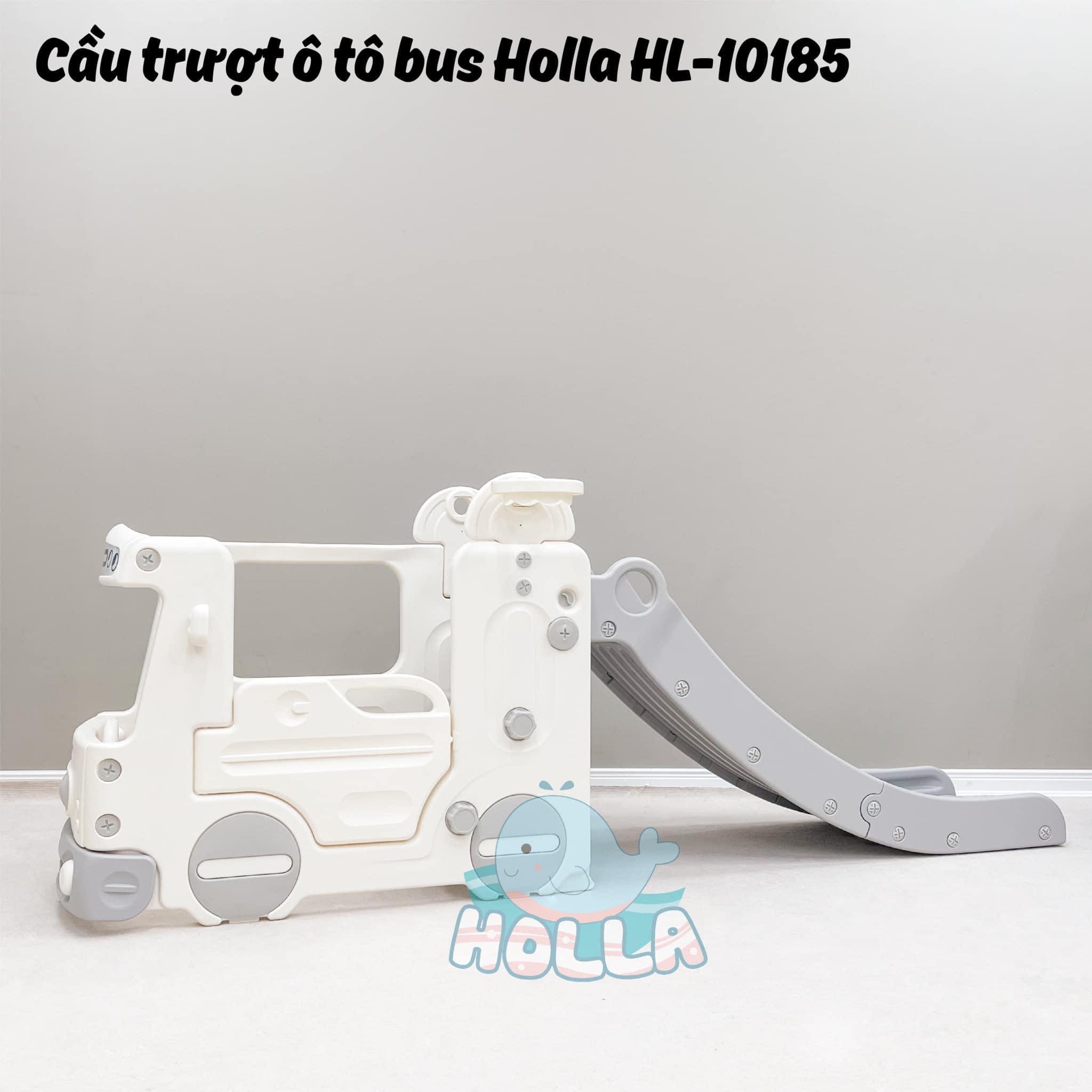 Cầu trượt ôtô bus cao cấp holla hl-10185 cho bé - seed house