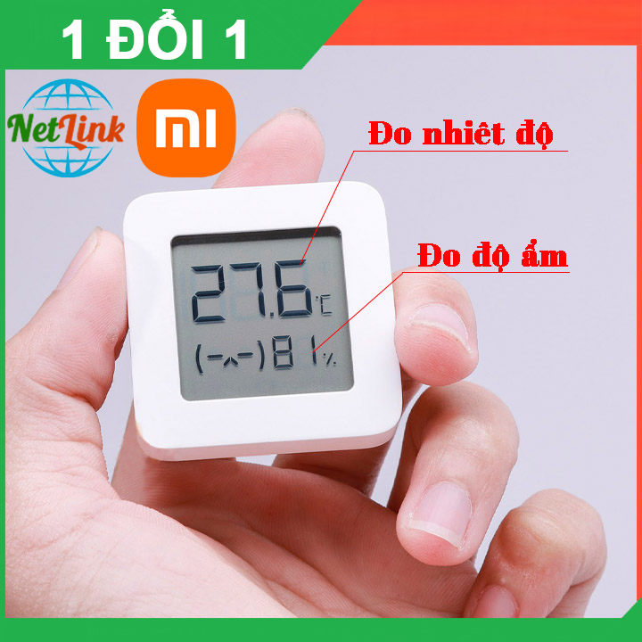 Nhiệt ẩm kế Xiaomi Mijia Gen 2 đo nhiệt độ, độ ẩm độ chính xác cao - nhiệt ẩm kế , nhiệt kế điện tử