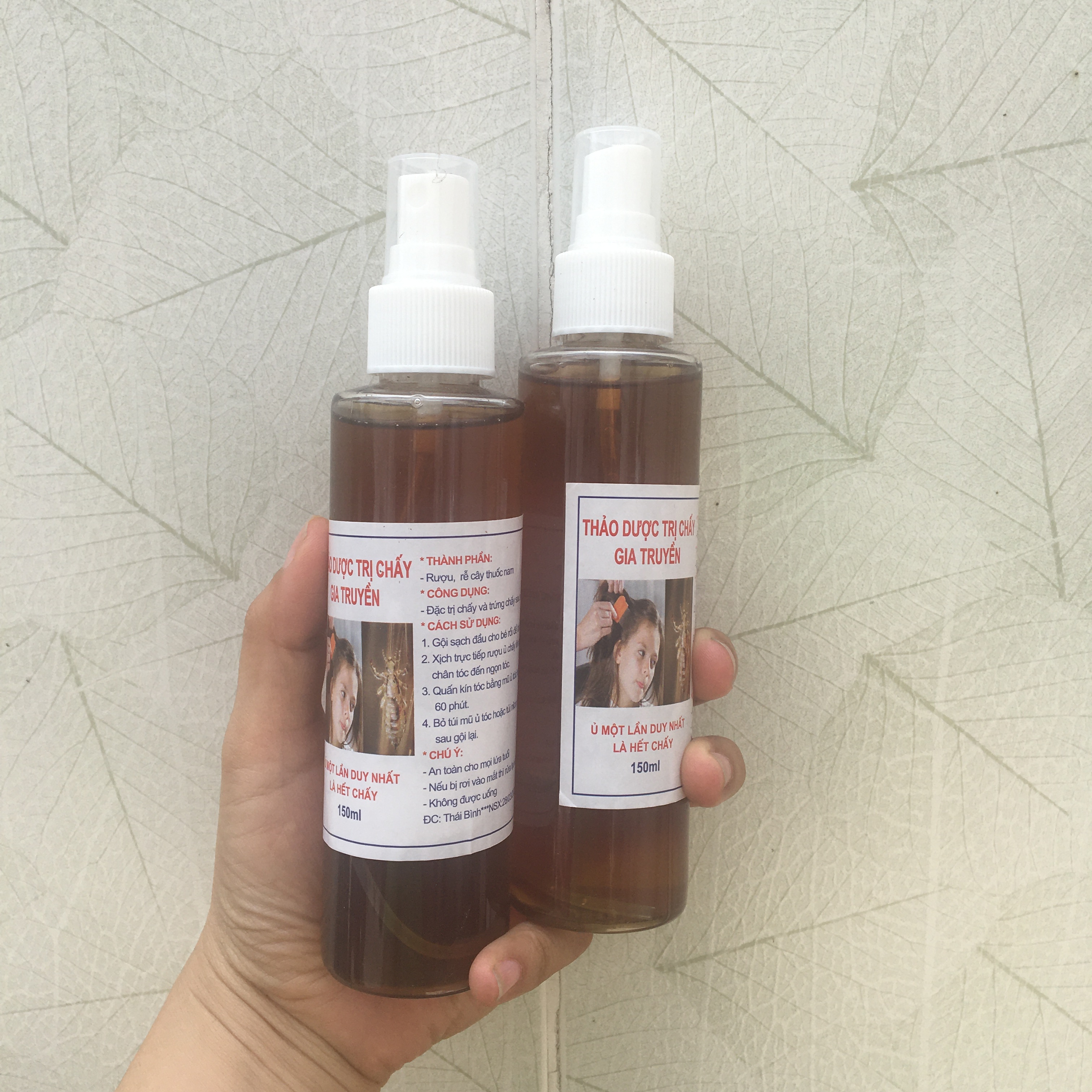 [HCM]Dầu Gội chấy Thiên Nhiên an toàn cho mẹ bầu và trẻ nhỏ