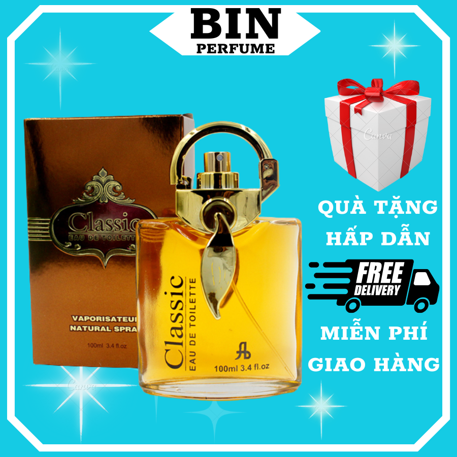 Nước hoa nam nữ Dubai Classic Dung Tích 100ml