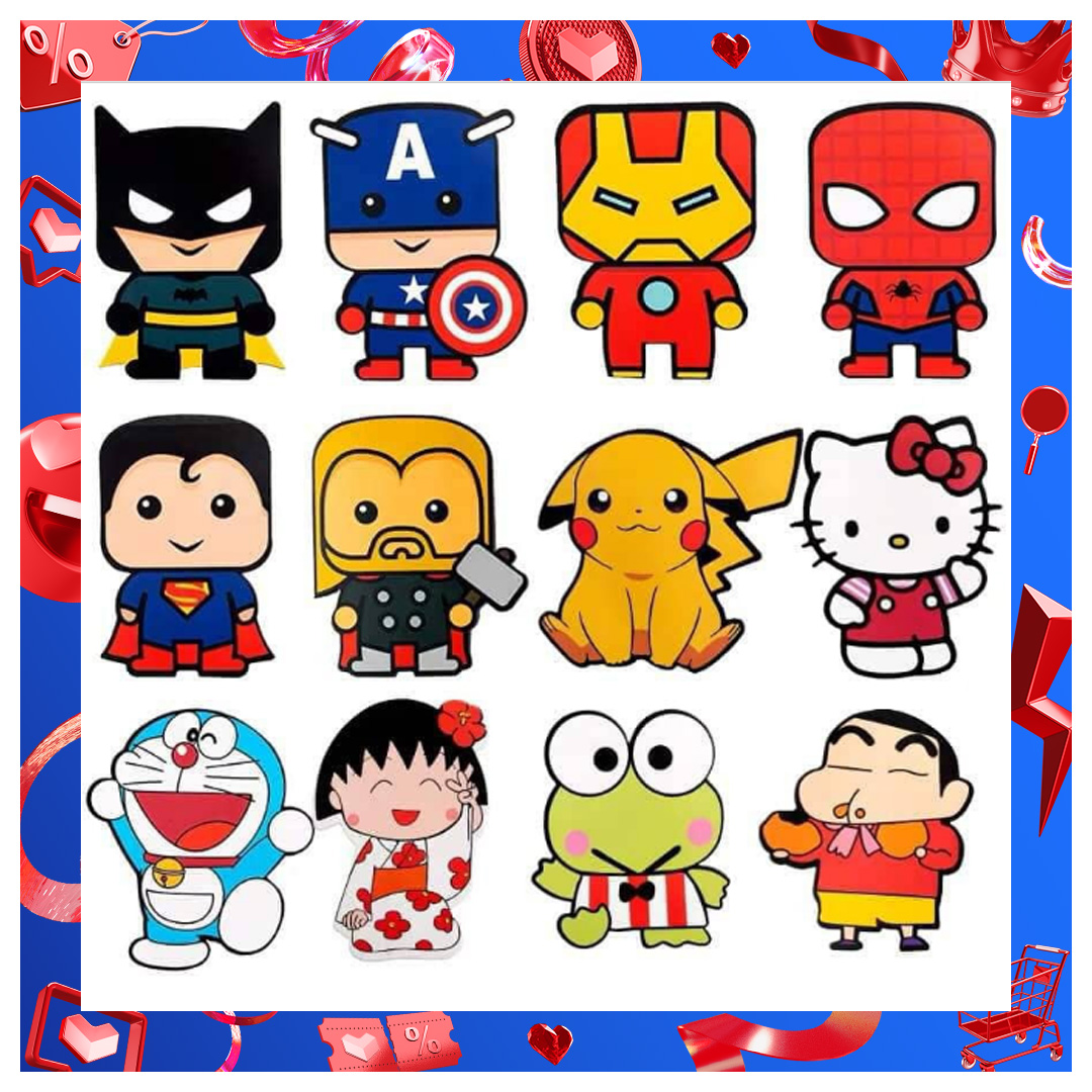 Bao Lì Xì Nhân Vật Hoạt hình Siêu Kute