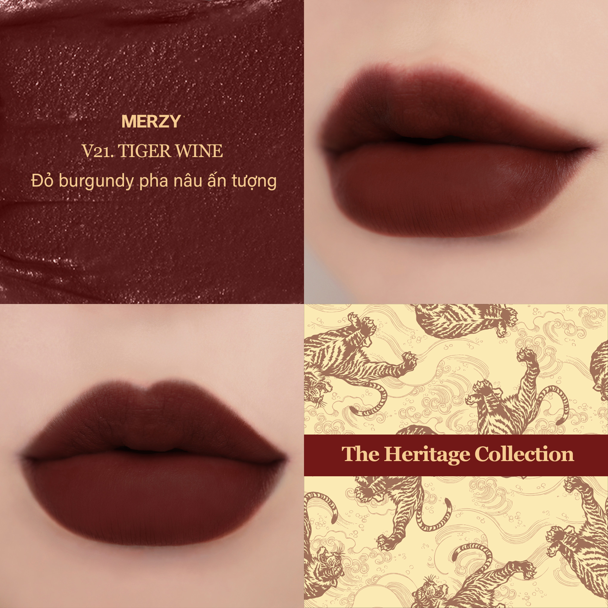 Son kem lì merzy the heritage velvet tint 4.5g