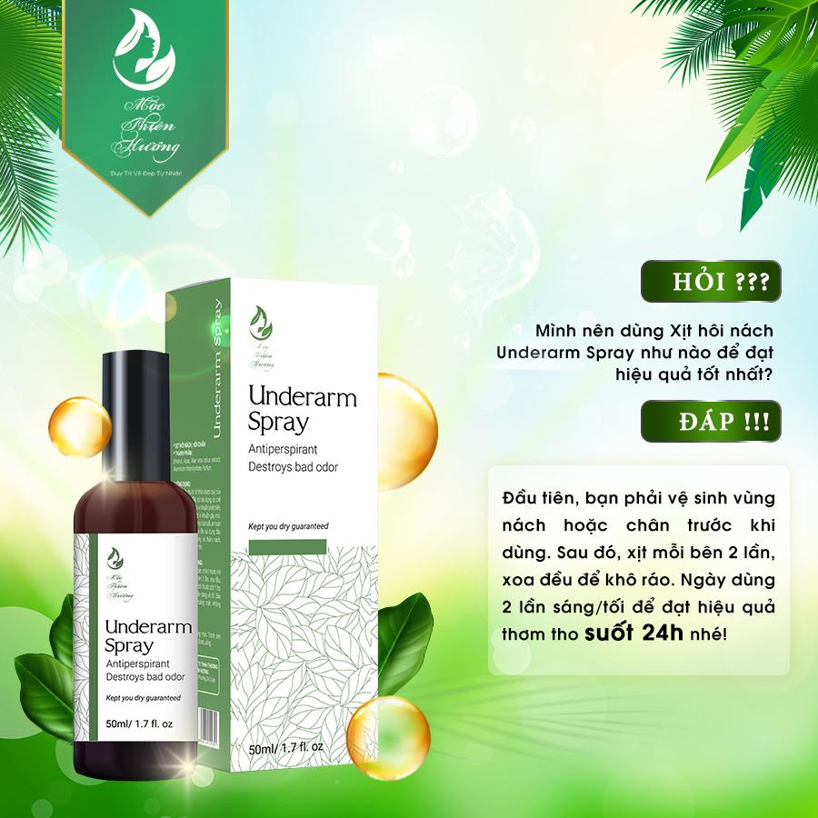 xịt khử mùi cơ thể hỏi đáp