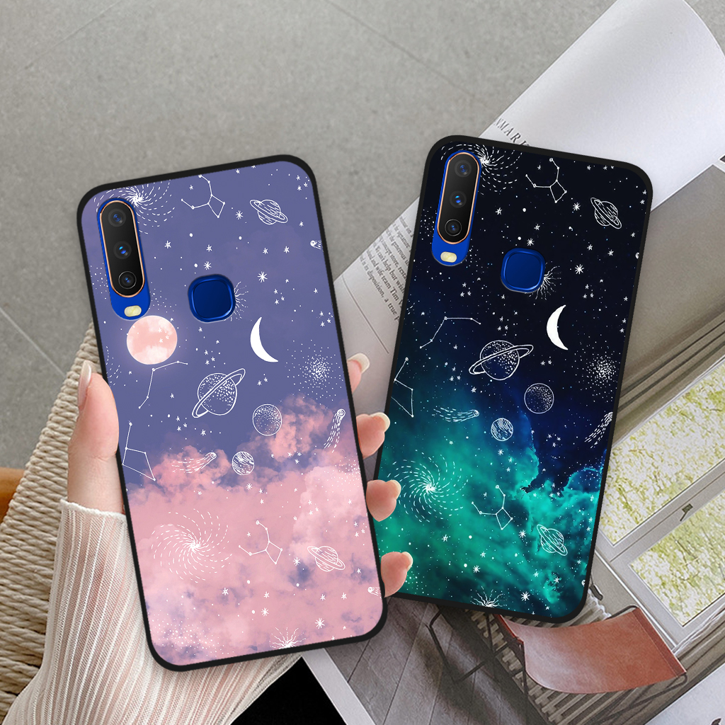 Ốp lưng vivo u10 / y15 / y12 / y17, ốp điện thoại vivo hoạ tiết vũ trụ, ốp lưng nhựa dẻo