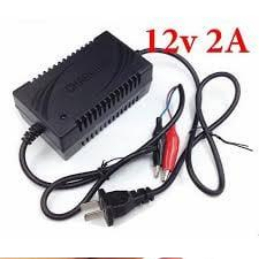 Máy sạc bình ắc quy 12v 2a từ 4-20ah sạc bình ắc quy ô tô ,xe máy sạc bình ắc quy 12V