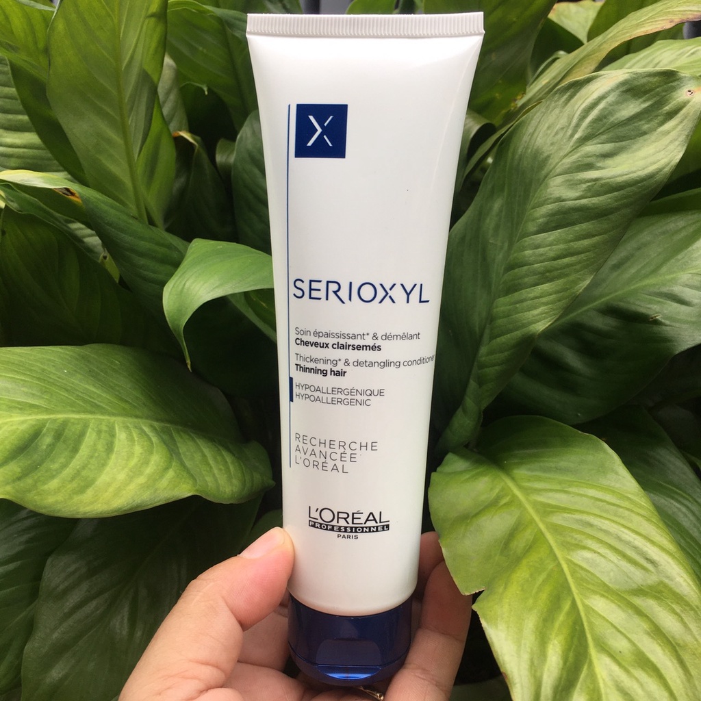 Dầu xả  L'oreal Serioxyl Thinning hair làm dày tóc và nhanh  mọc tóc 150ML