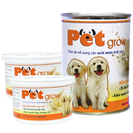 "hoàn tiền đến 10%" sữa chó con pet grow