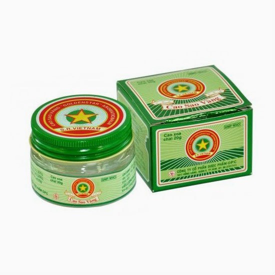 Cao sao vàng OPC . đánh bay nhức đầu và say xe