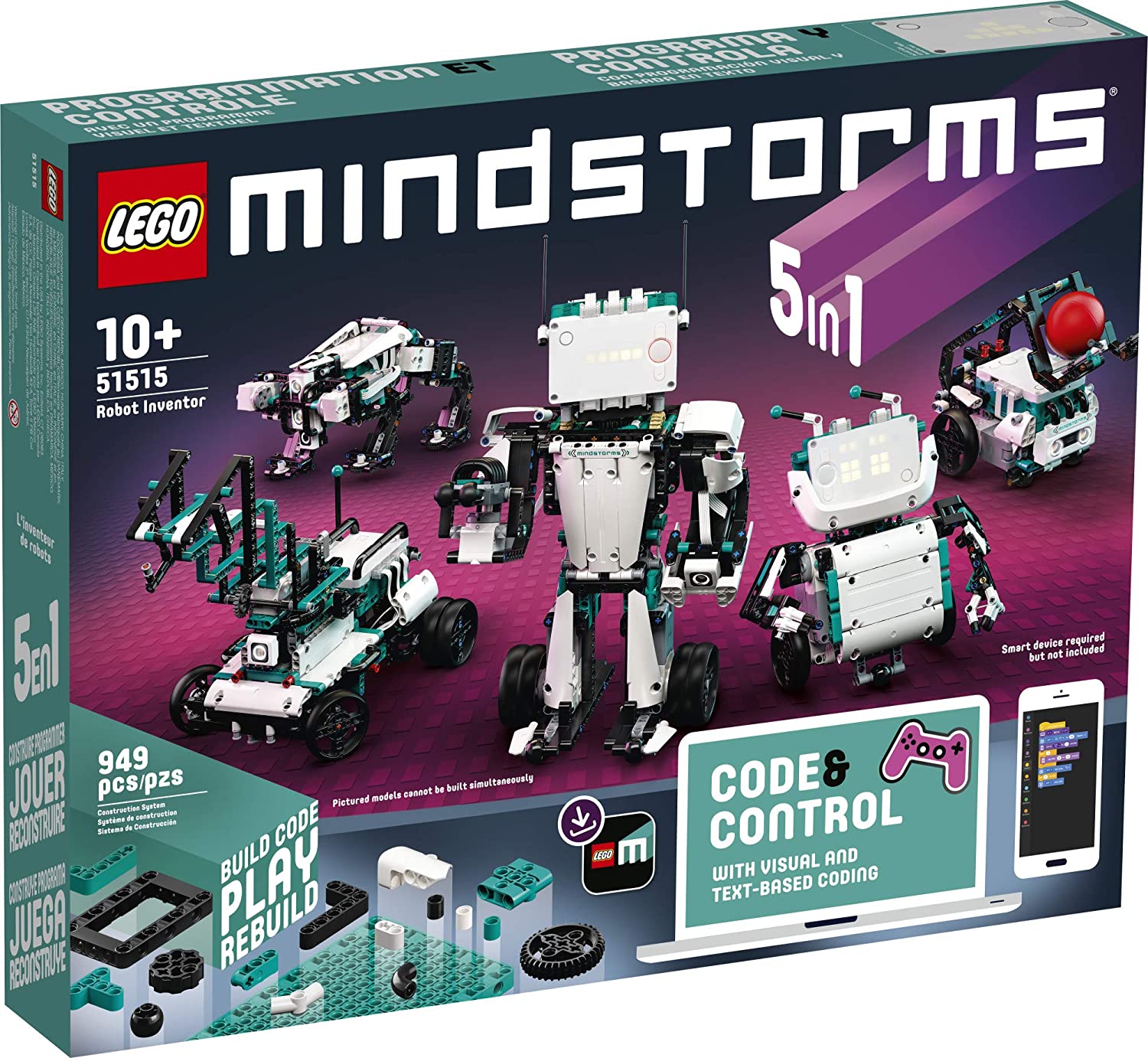 Brick4u - lego mindstorms - 51515 - nhà phát minh robot - robot inventor