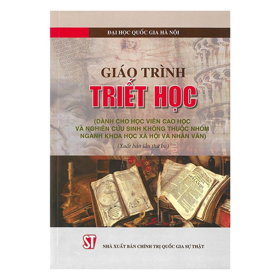 Sách Giáo trình Triết học - NXB Chính Trị Quốc Gia Sự Thật