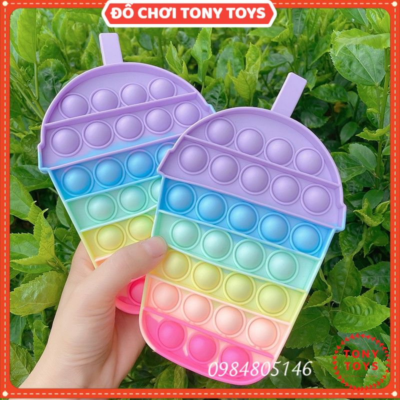 Đồ chơi bấm bong bóng giảm căng thẳng - đồ chơi pop it tiktok 2021