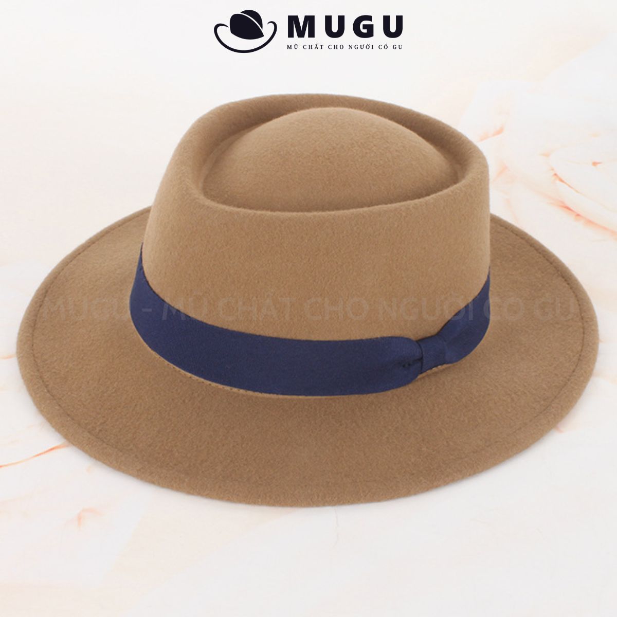 Mũ Phớt Nam Cổ Điển FN09 - Mũ Fedora Vành Rộng Phong Cách Cổ Điển và Họa Tiết Vintage | MUGU