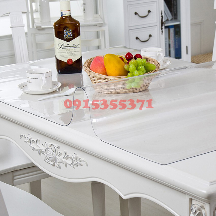 [HCM]Tấm nhựa PVC (60cm x 120cm) trong suốt trải bàn | Nhựa lót sàn | Tấm nhựa trong suốt