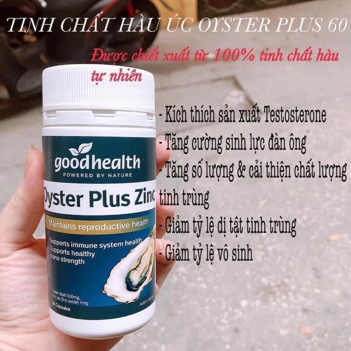 Tinh chất hàu Úc 60 viên