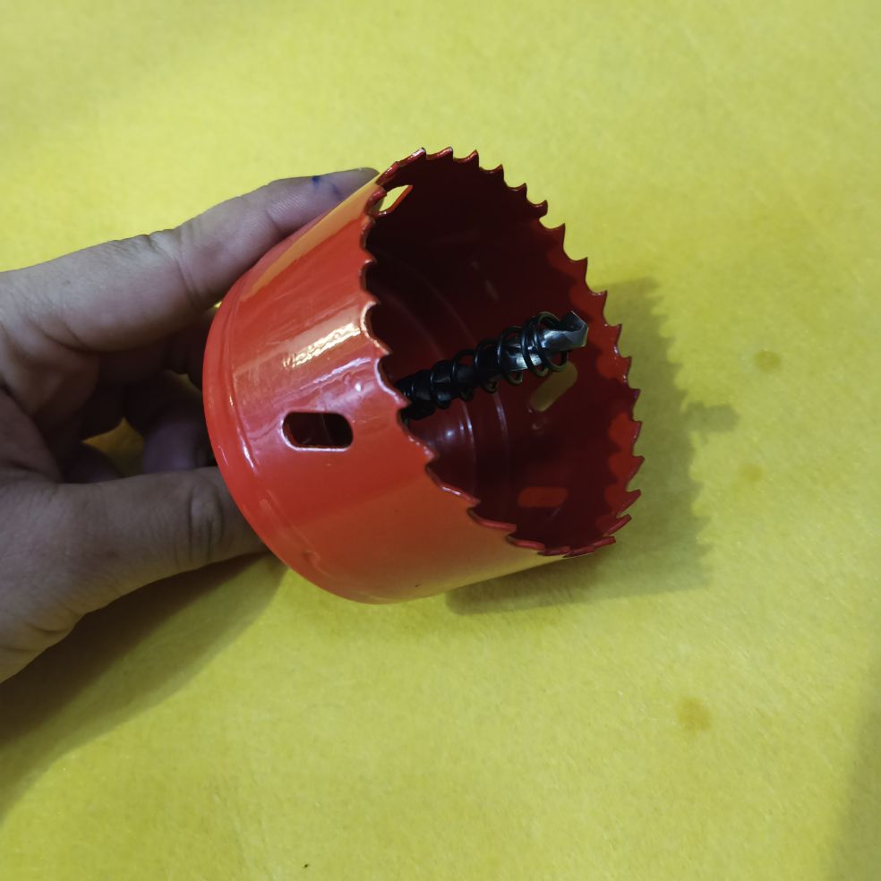 [HCM]Mũi khoét gỗ inox khoét lổ đa năng thép HSS loại tốt đủ cỡ 60mm