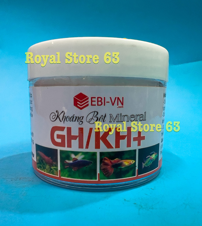 Khoáng mineral gh kh+ ebi vn cho cá, tép bể cá cảnh thủy sinh