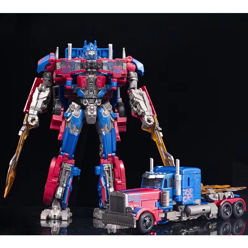 Mô Hình tĩnh người máy Optimus Prime SS05 - Star Leader 2007 Model Robot biến hình transformers OP Voyager Class KO SS 05 transformer
