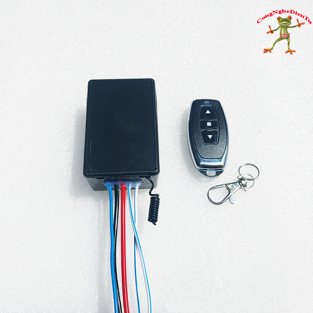 Điều khiển xe máy ( Bật / Tắt /đề) remote 3 nút cho ổ khóa 2 dây - 105AAVN