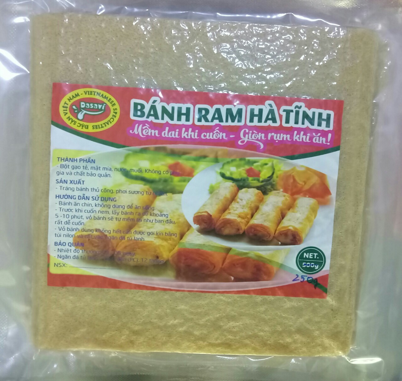 Bánh đa nem Hà Tĩnh - Đồ ăn vặt
