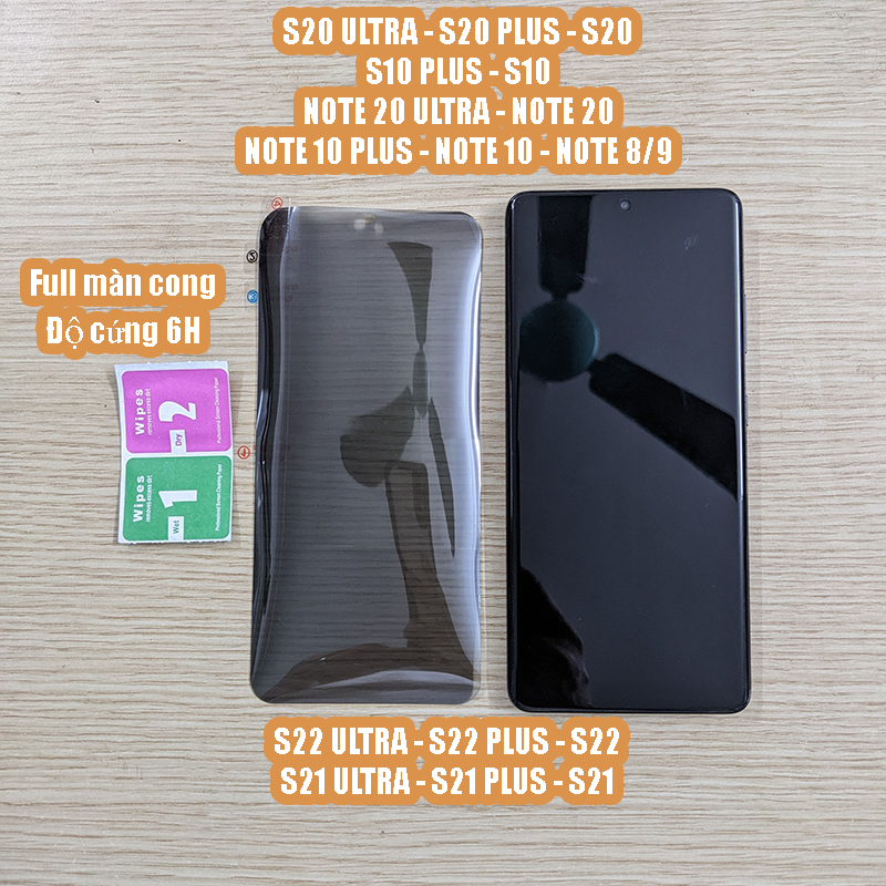 Miếng dán chống nhìn trộm samsung s22 ultra, s22 plus, s21 ultra, s21 plus, s20 ultra, s20 plus, note 20 ultra, note 10 plus, note 9, note 8