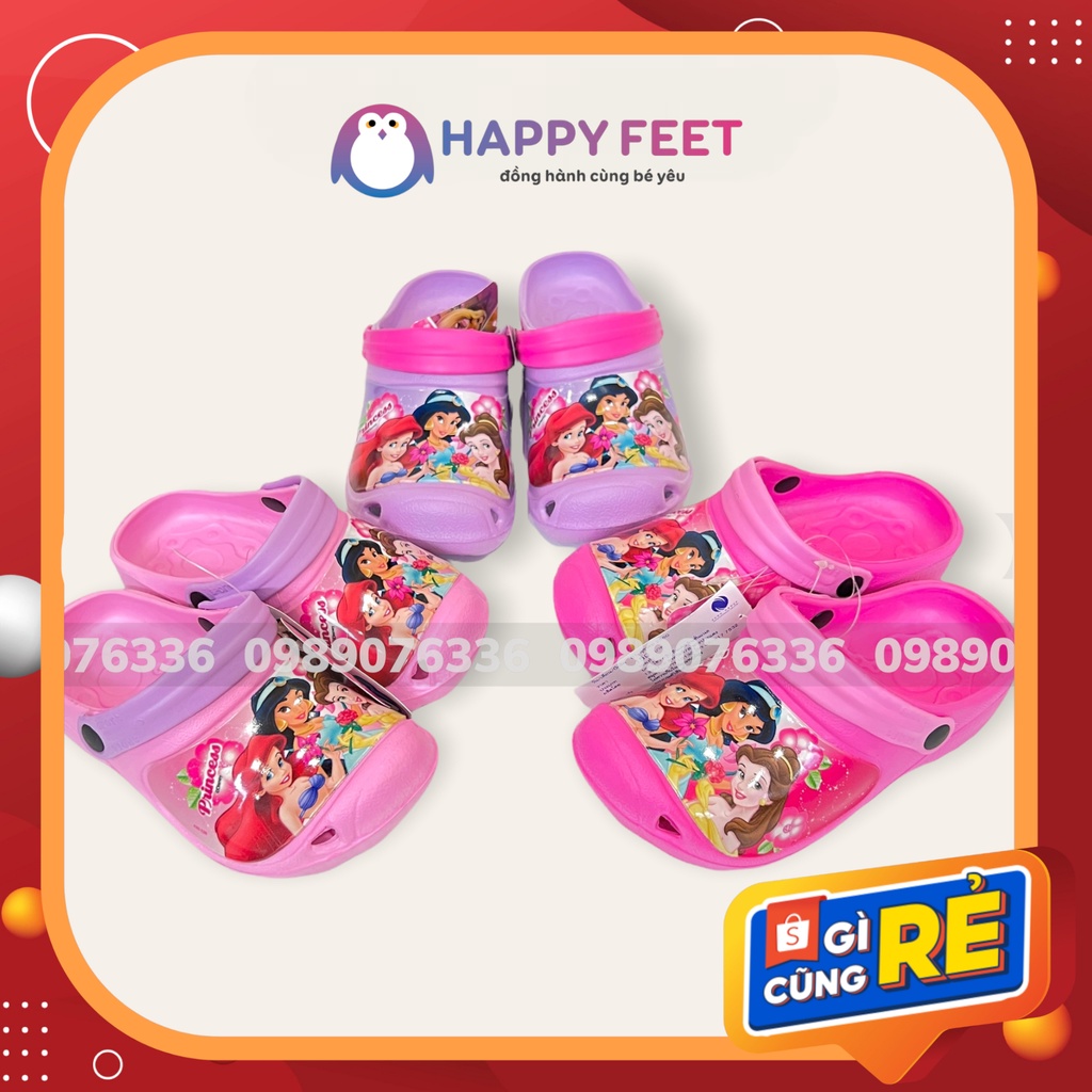 Sục cho bé cross Thái Lan hình công chúa Happy Feet