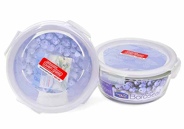 [HCM]Bộ 2 Hộp Thủy Tinh Lock&Lock 950ml Nắp Hút Chân Không - LLG861T