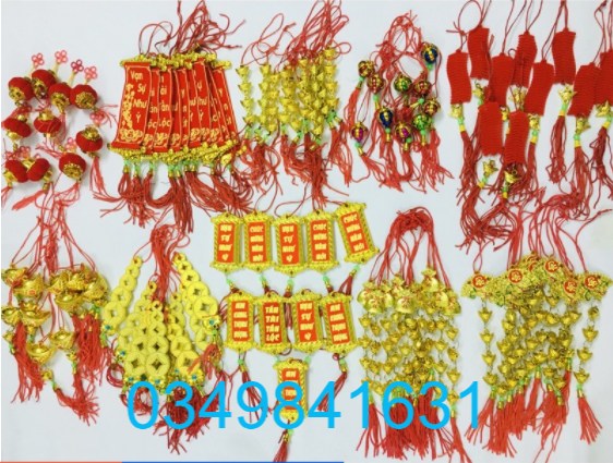 Combo 200 dây treo trang trí tết tân sửu 2021