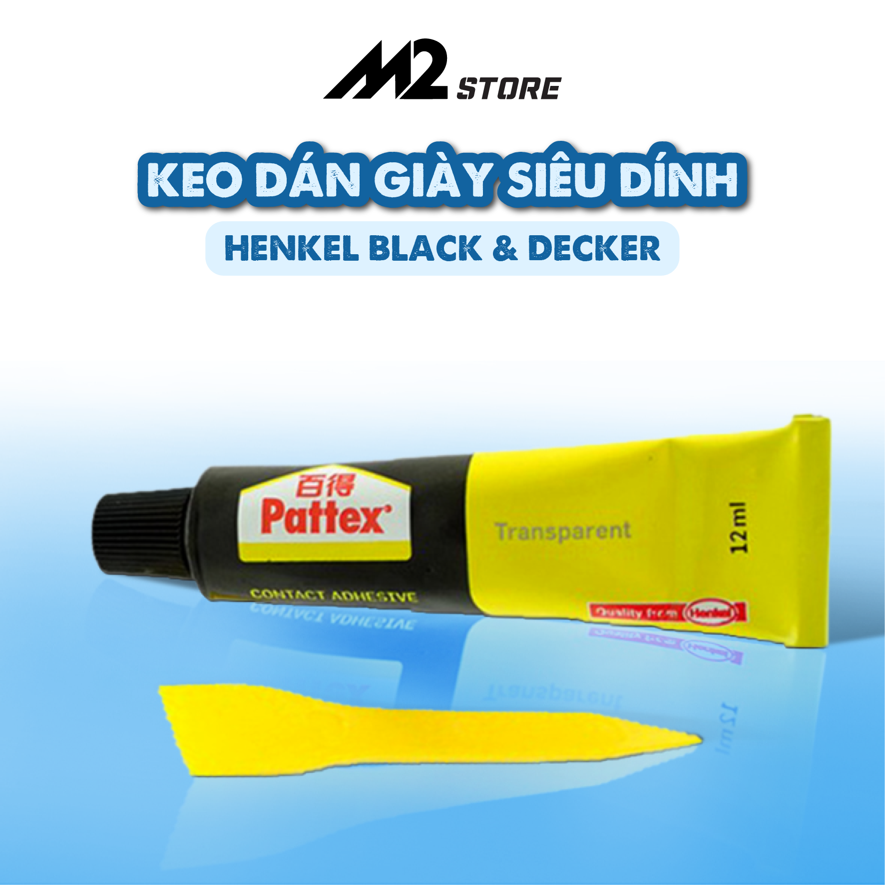 Keo dán giày Henkel Black & Decker siêu dính XIMO KDG02-F3