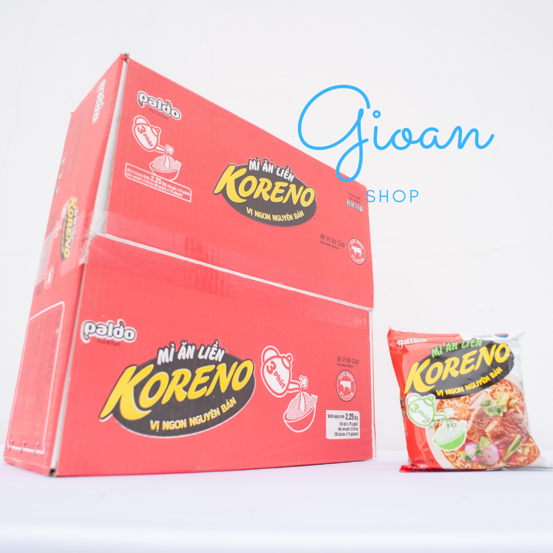 Mì ăn liền koreno mì cay hàn quốc