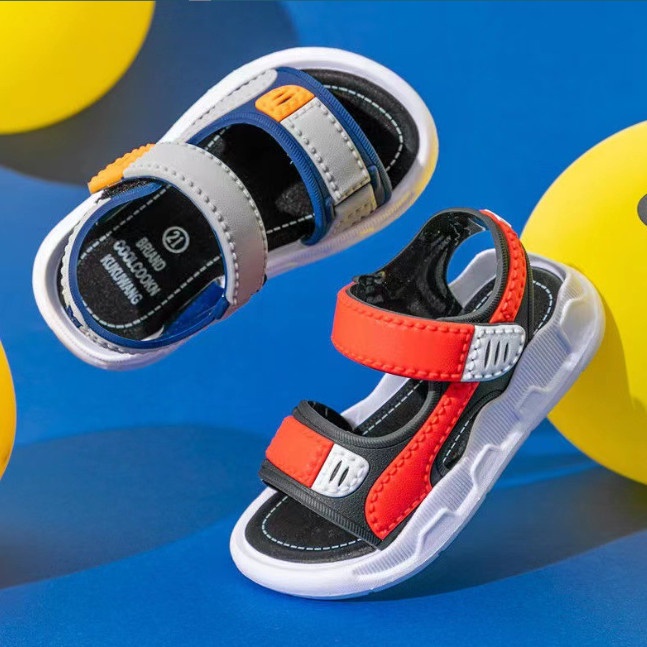  Giày Sandal Cho Bé Trai Bé Gái 1 - 6 tuổi chống Trơn Trượt Nhựa Dẻo siêu mềm và êm chân 