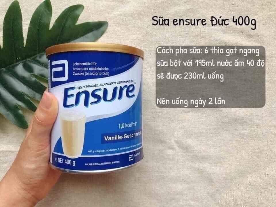Hàng đủ bill sữa en sure đức