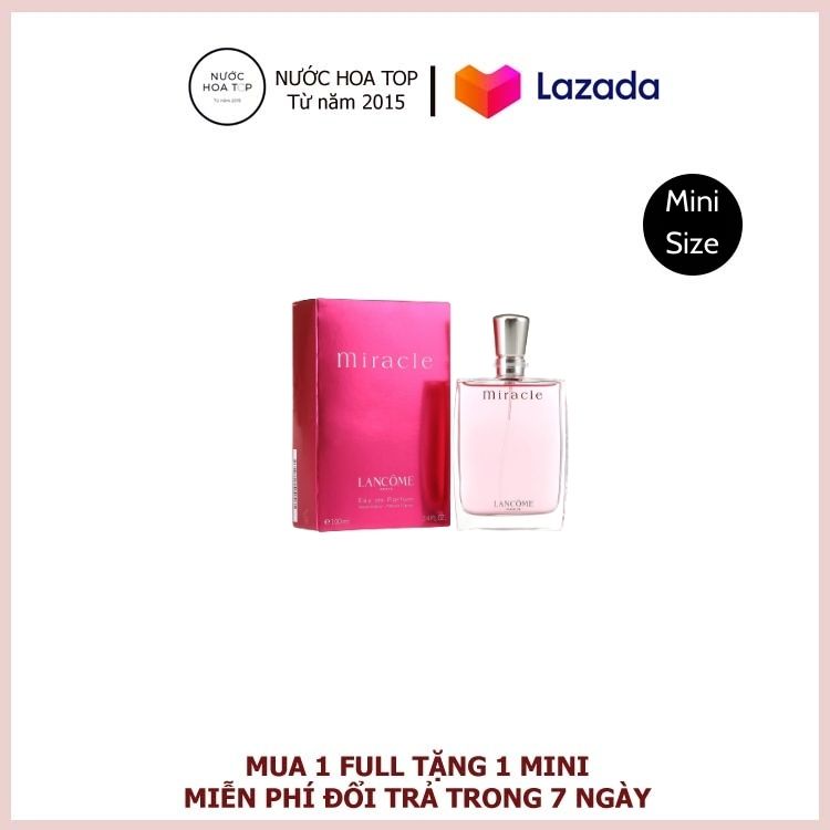 Nước hoa Mini chấm Lancome Miracle 5ml lưu hương 8h - Nước hoa chính hãng