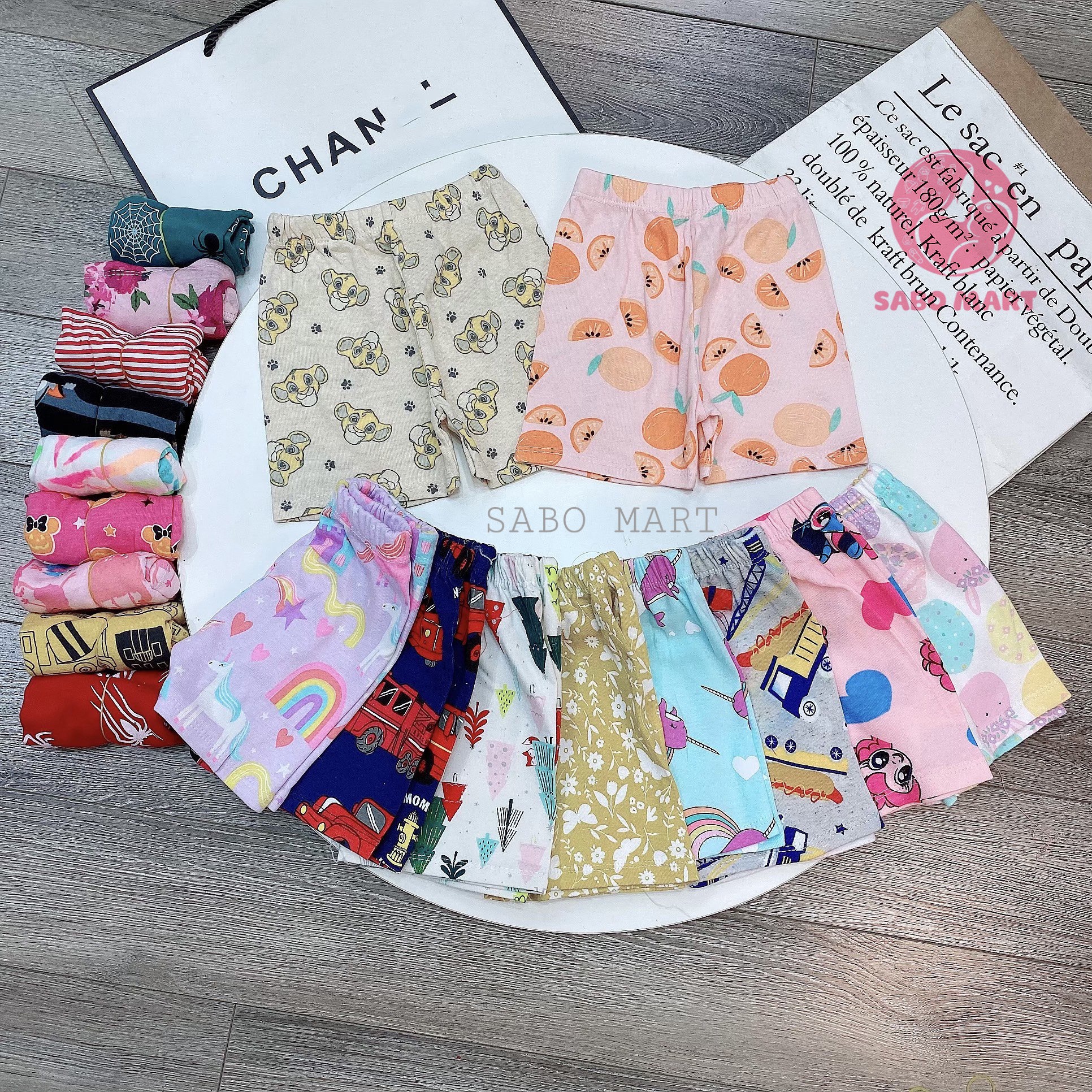 [HÀNG ĐẸP] Quần Đùi Bozip Xuất Dư Mềm Đẹp Cho Bé Trai, Bé Gái 8-18kg SaBo