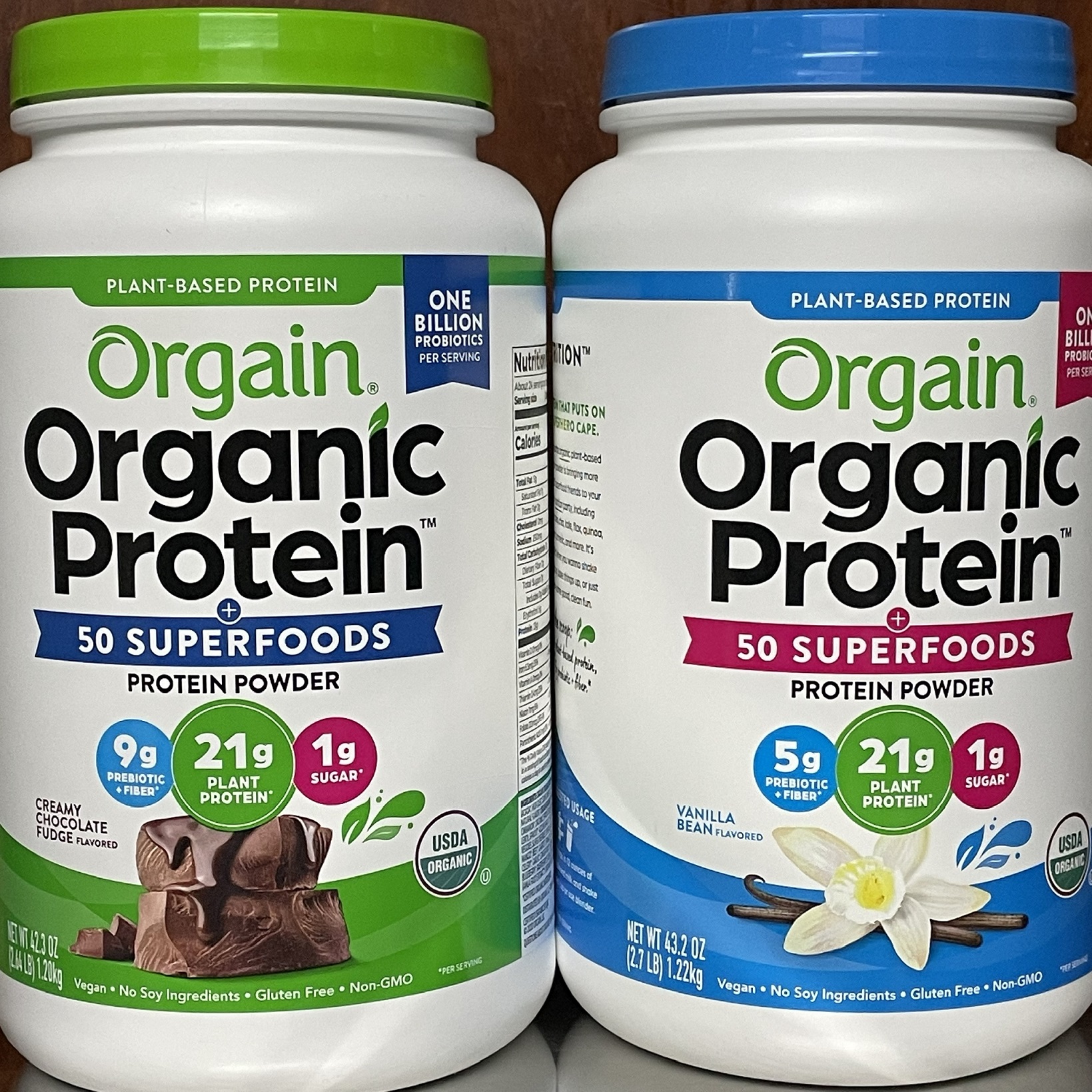Bột protein thực vật hữu cơ ORGAIN dòng Superfoods Organic-plant-based-protein