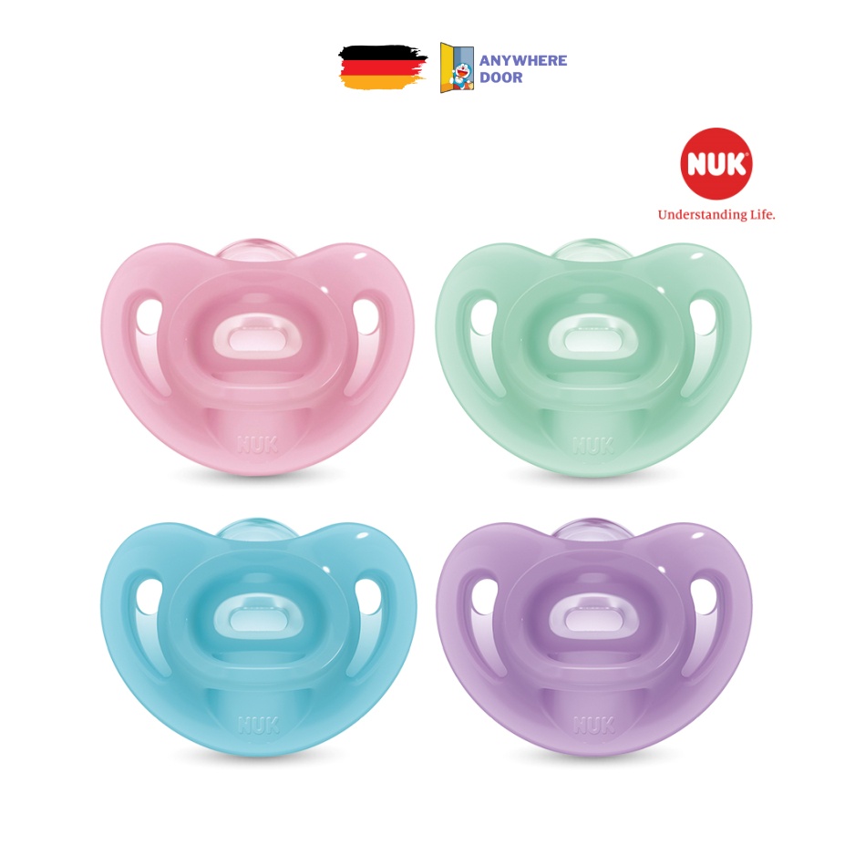 Ti giả NUK Sensetive Silicone