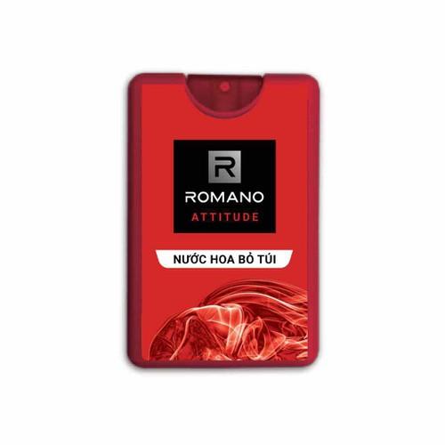 Nước hoa bỏ túi Romano Attitude nồng ấm quyến rũ 18ml