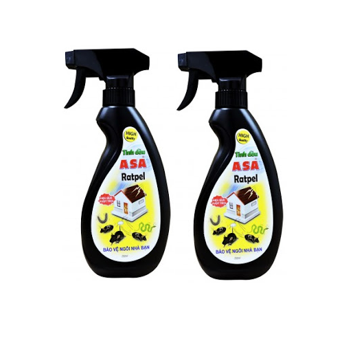 Combo 2 - Xua đuổi chuột ASA repell rat 350 ml- An toàn khi sử dụng ( 2 chai)