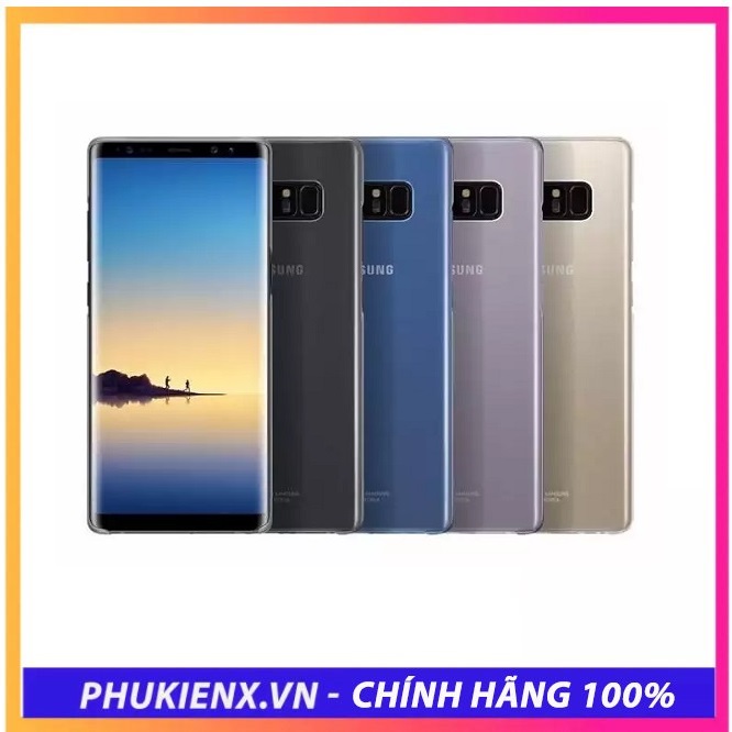 Ốp trong suốt Galaxy Note 8 Clear cover theo máy