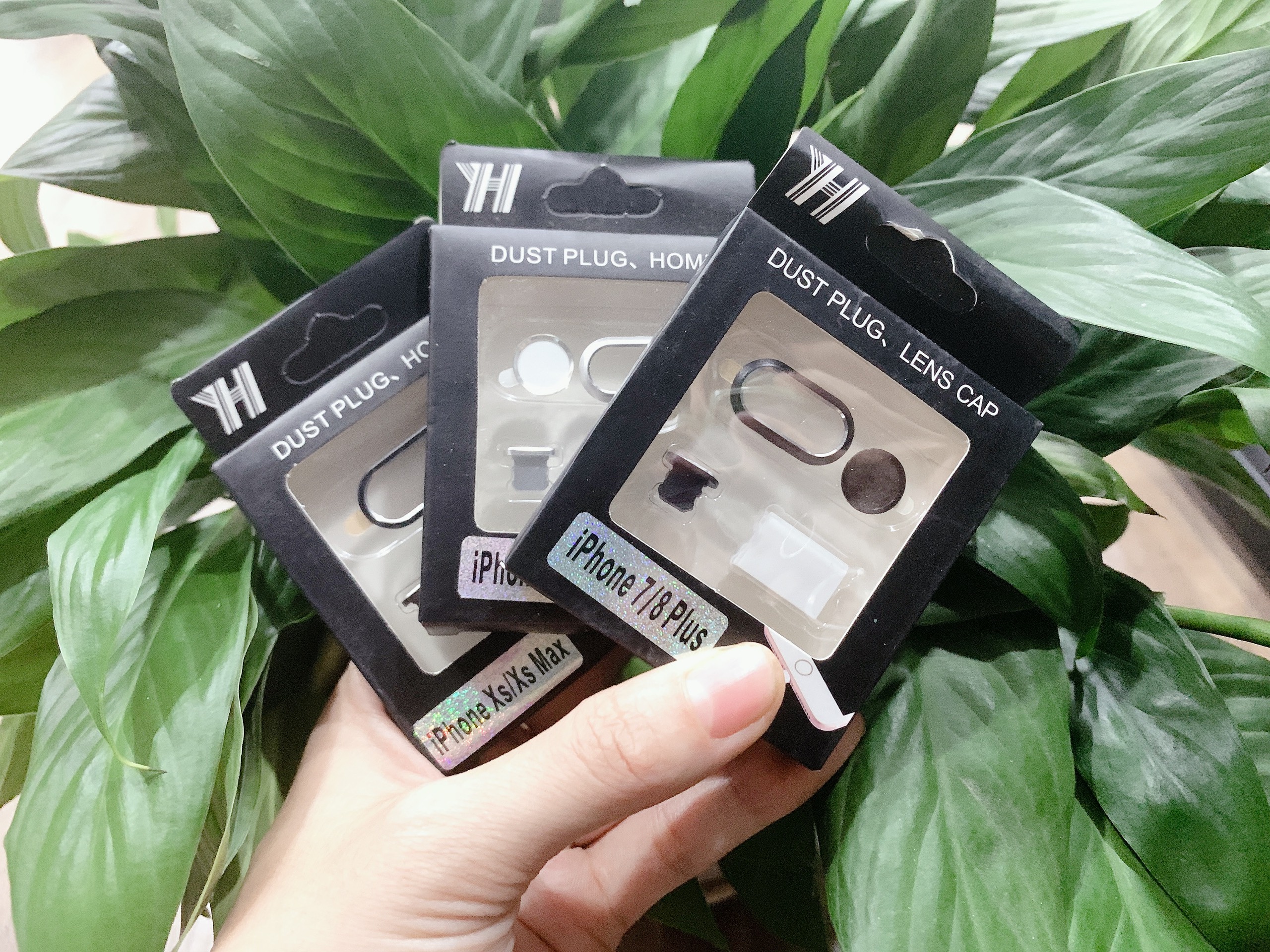 Combo viền kim loại bảo vệ camera iphone 7pl/8pl/X/Xsmax (viền camera dust plug phím home), sản phẩm chất, bền, đẹp, an toàn cho người sử dụng, hàng đảm bảo đúng với mô tả