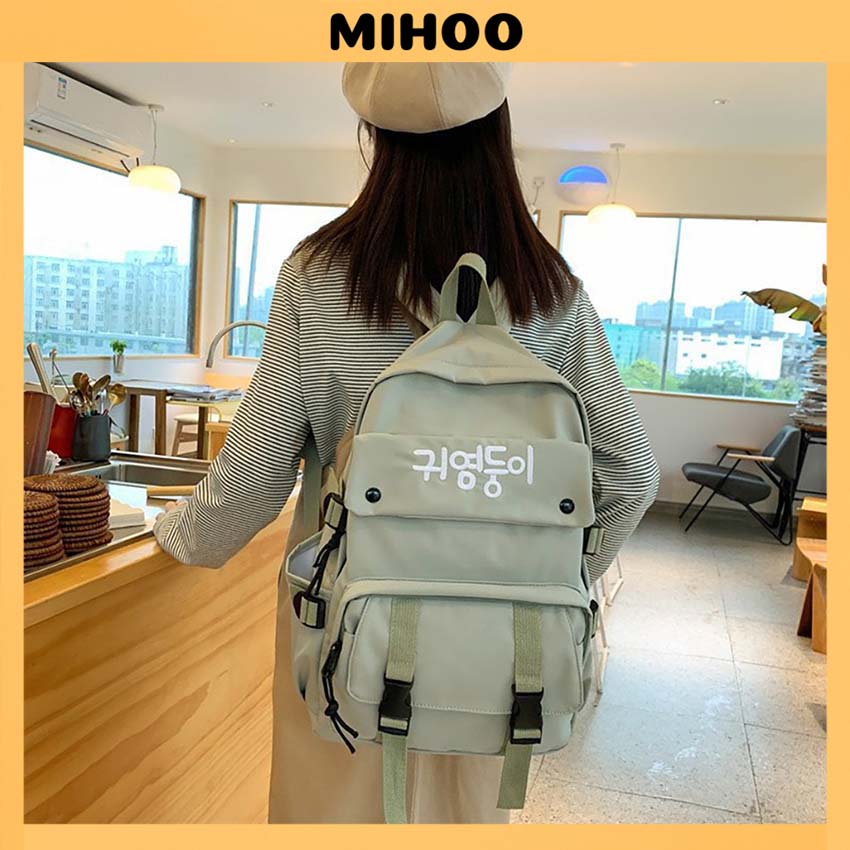 Balo nữ đẹp đi học du lịch thời trang hàn quốc cá tính dễ thương MIHOO BL94