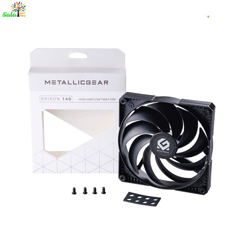Quạt tản nhiệt Phanteks MetallicGear SKIRON 140, Fan Case 14cm