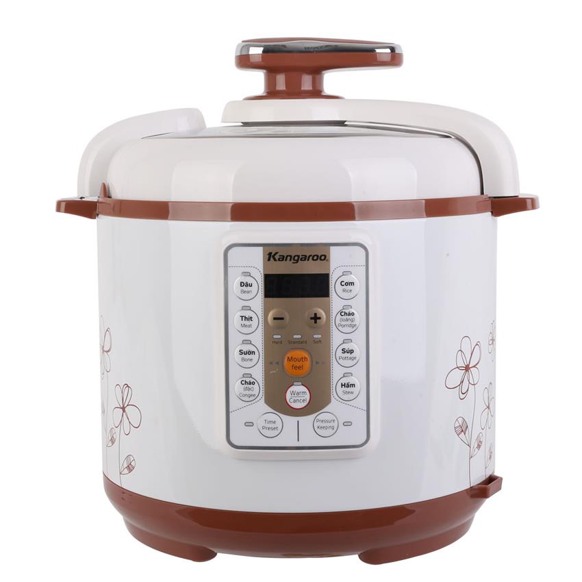 Nồi áp suất điện tử 6l kangaroo kg138