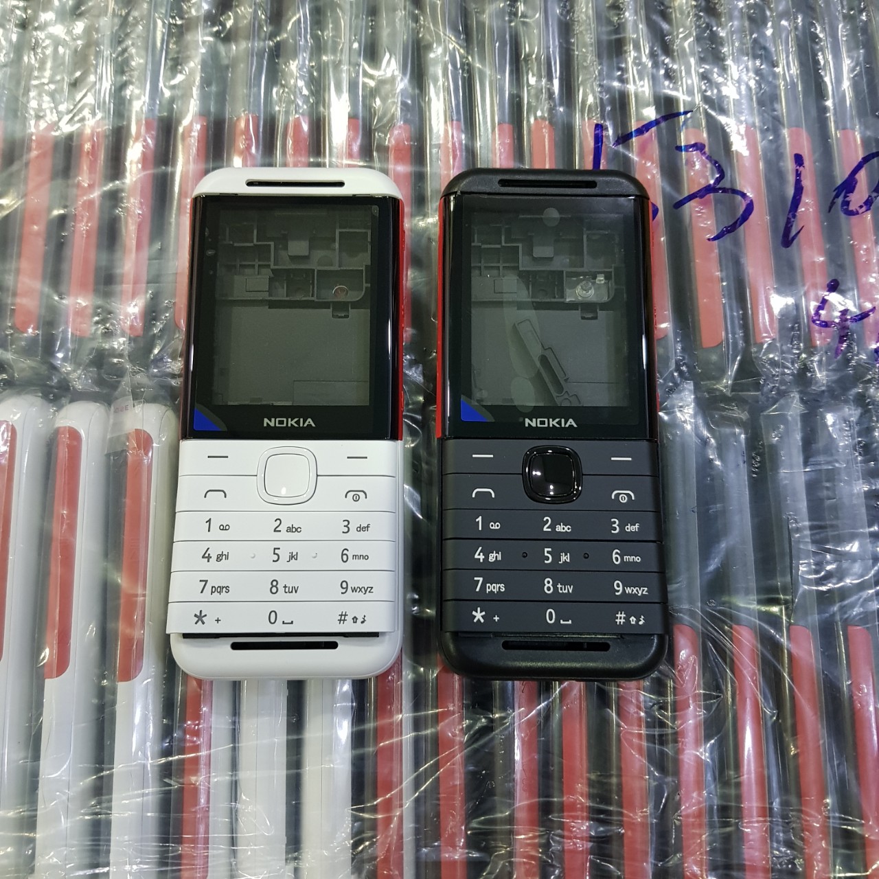 Bộ vỏ phím dùng cho nokia 5310 express music - 7four