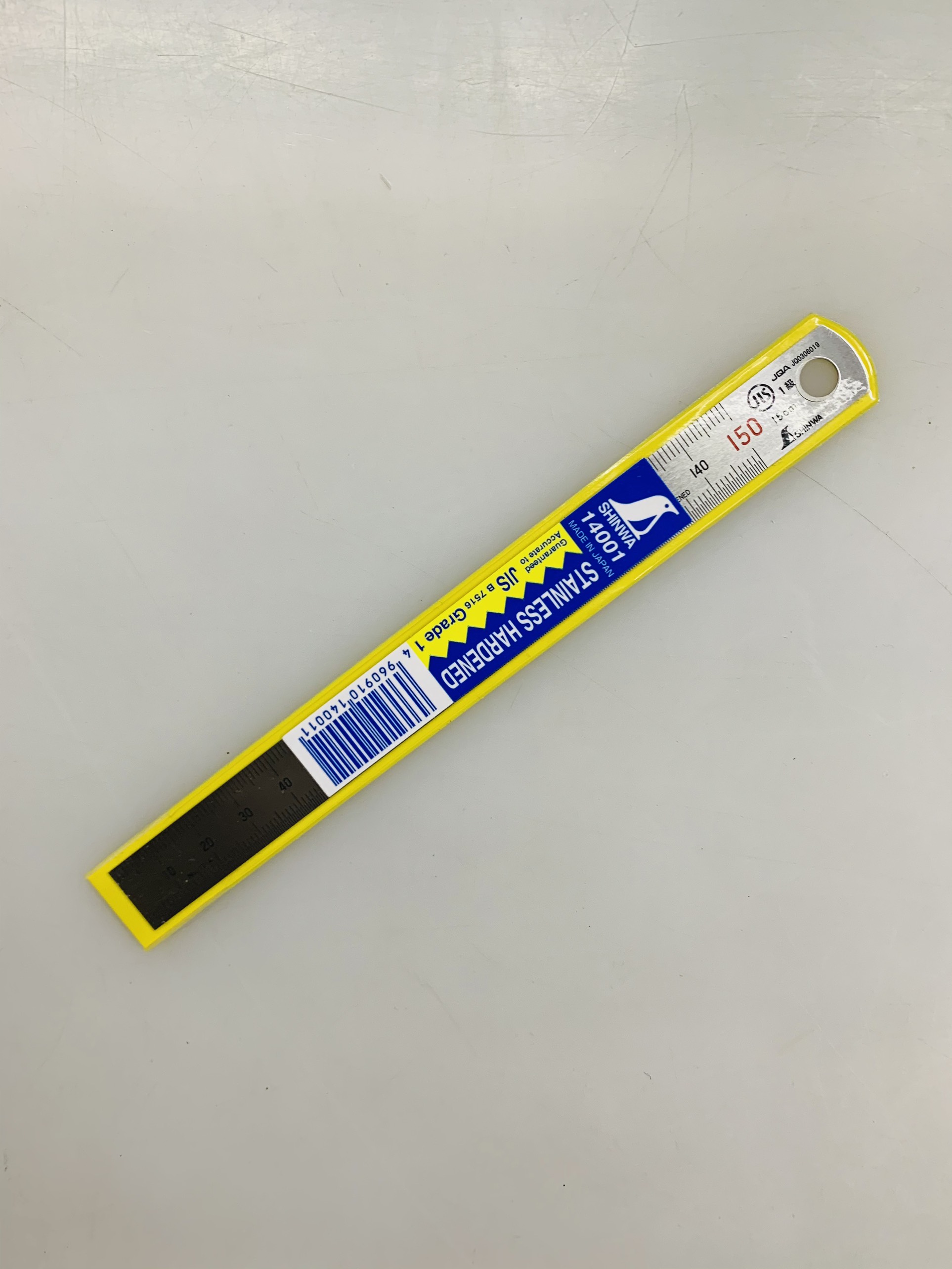 Thước lá inox 150mm Shinwa 14001