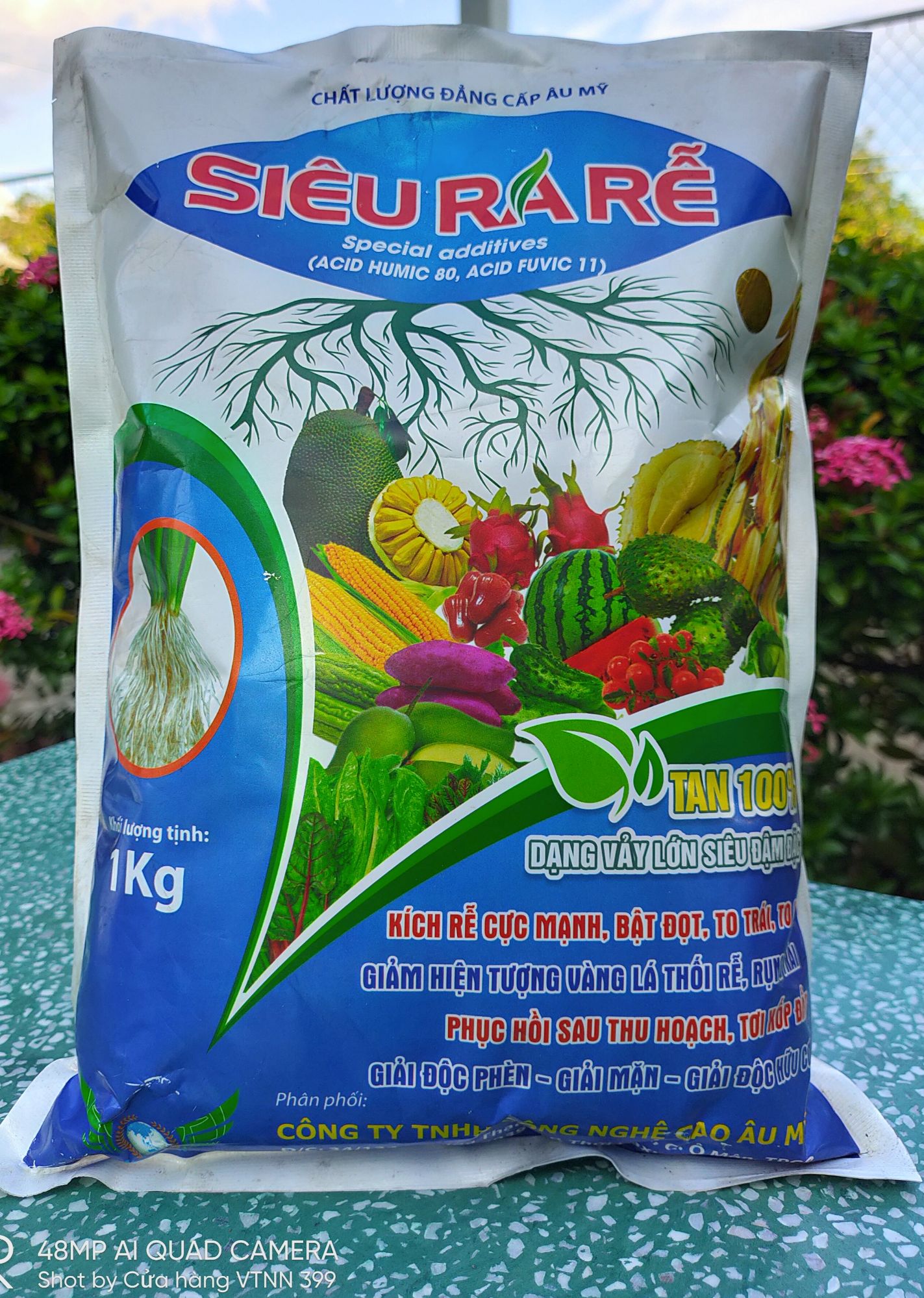 Siêu ra rễ - phục hồi cây sau khi cây suy yếu -Tan nhanh 100%