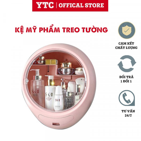 Kệ Đựng Mỹ Phẩm Cao Cấp Nhập Khẩu,Kệ treo tường để mỹ phẩm trong nhà tắm Kệ mỹ phẩm Treo Tường mini Kệ mỹ phẩm Luxury – hình giọt nước.