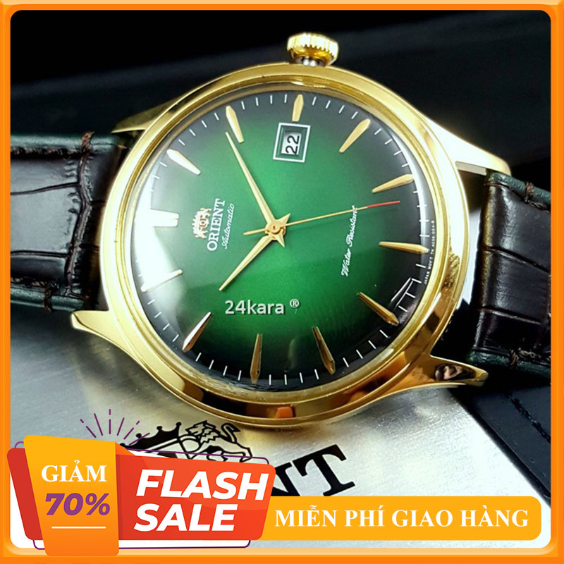 Đồng hồ Nam Orient Bambino Số Cọc Automatic Dây Da + Thẻ Bảo Hành / Gian hàng uy tín/ sk orient seiko