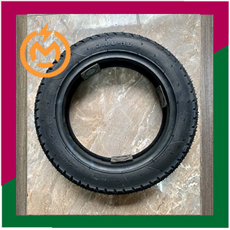 Vỏ xe đạp điện không ruột 3.00-10 - lốp không săm xe điện 3.00-10