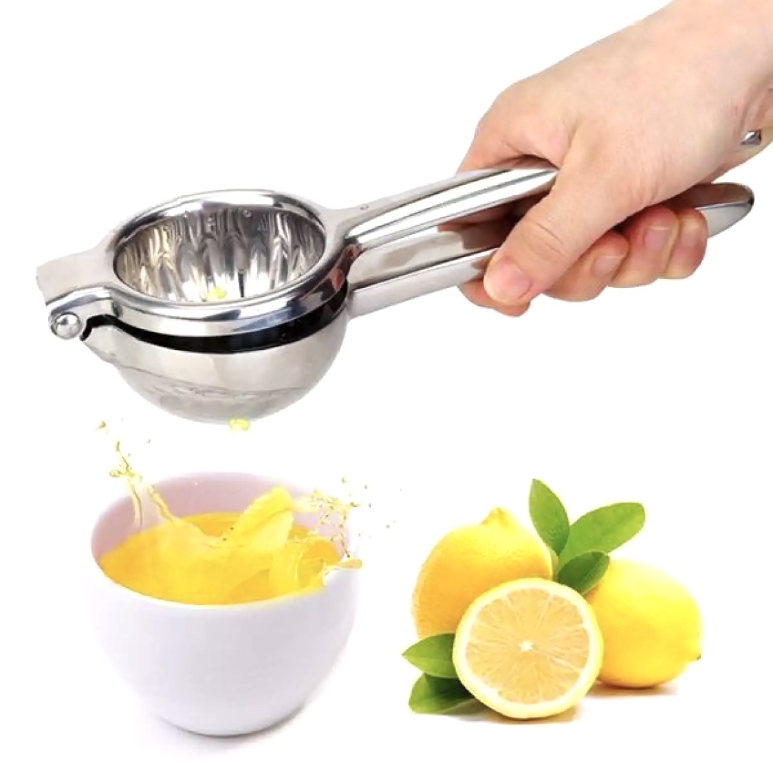 Dụng cụ vắt chanh mini - Máy ép chanh cấm tay INOX